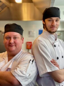 Photo of our Club's new Chef's